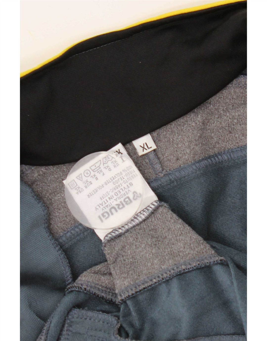 Brugi ανδρική φόρμα γραφική φόρμα Top Jacket XL Grey Colourblock Polyester