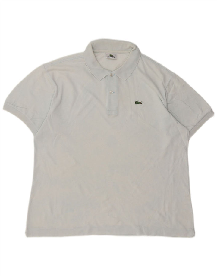 Ανδρικό πουκάμισο πόλο Lacoste, μέγεθος 6 XL, μπλε βαμβακερό
