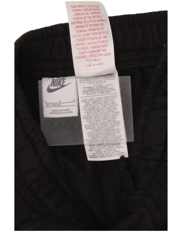 NIKE Boys Graphic αθλητική φόρμα παντελόνι Joggers 12-13 ετών μεγάλο μαύρο