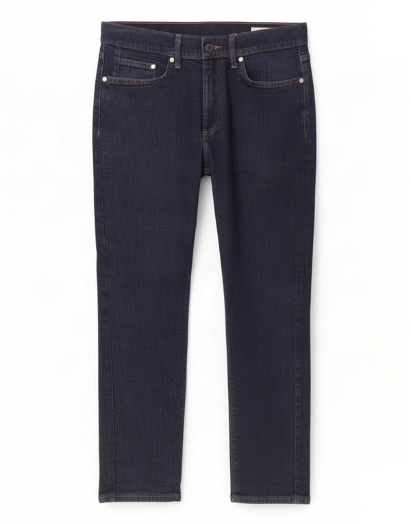 Marks & Spencer Mens Slim Jeans W32 L29 Navy Blue Cotton