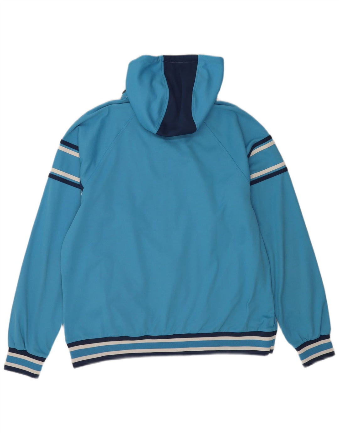 Ανδρική αθλητική φόρμα με κουκούλα Asics Top Jacket Μεγάλο μπλε ριγέ πολυεστέρα