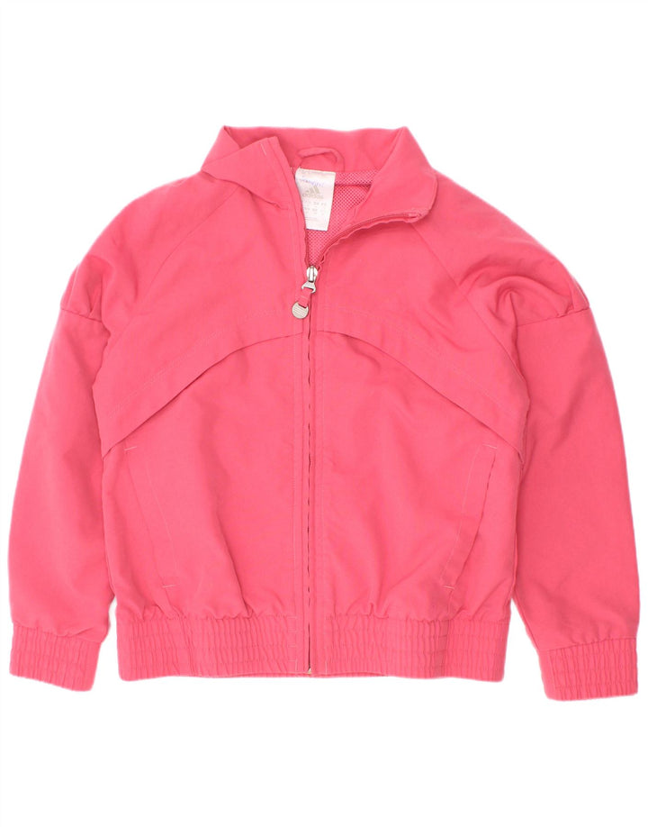 Κορίτσια αθλητική φόρμα Adidas Top Jacket 5-6 Years Pink Polyester