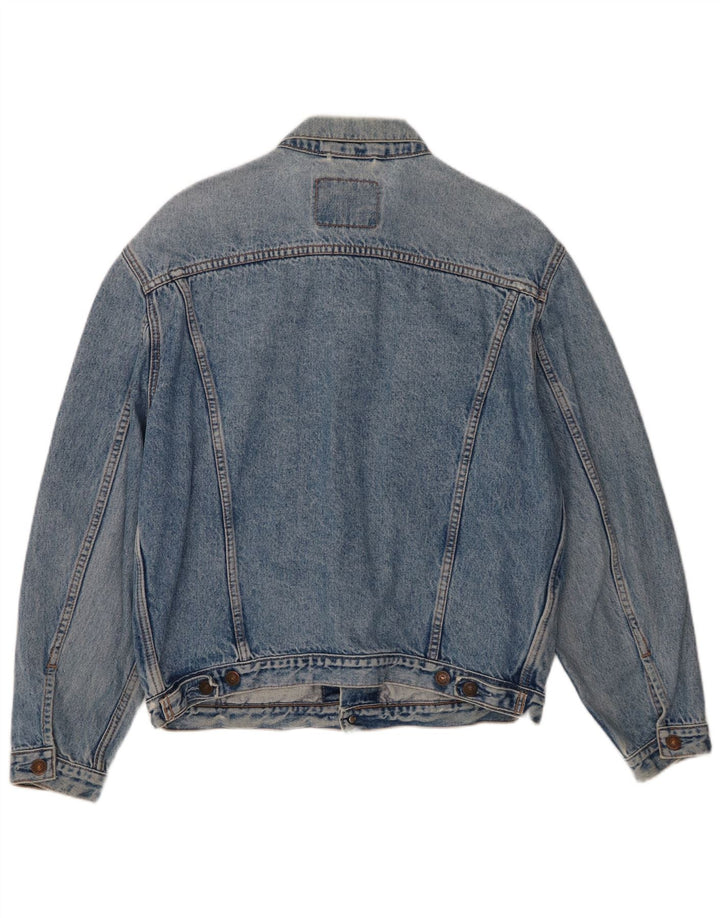 Ανδρικό τζιν μπουφάν Levi's UK 40 μεγάλο μπλε βαμβακερό
