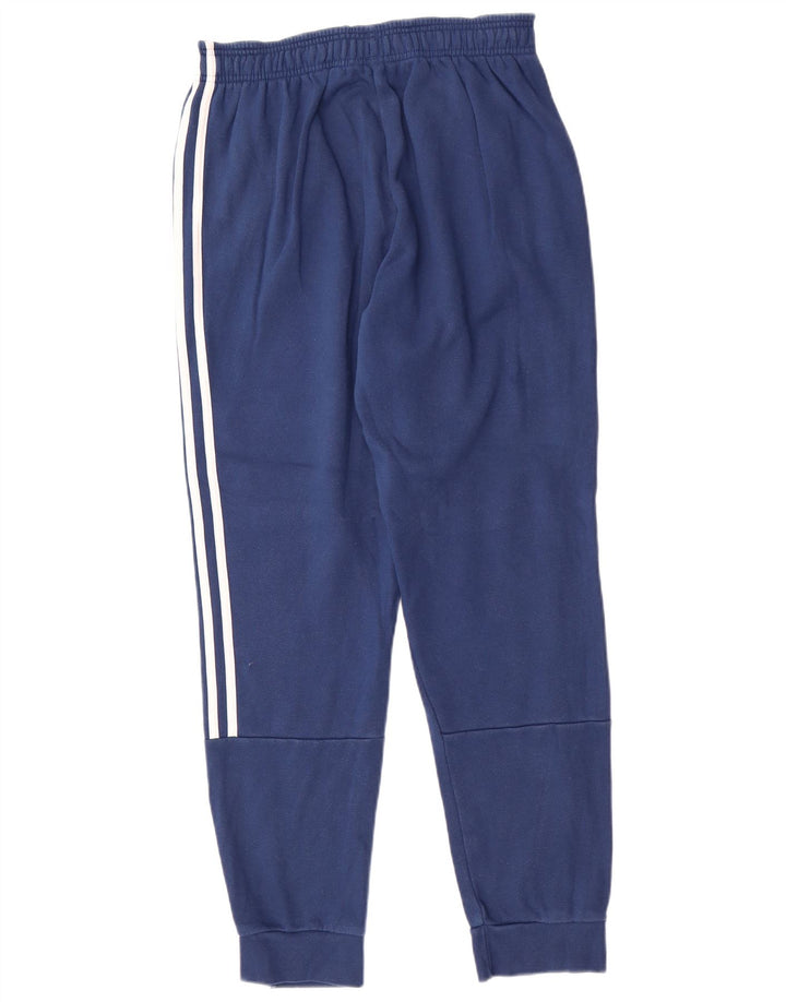 Ανδρική φόρμα ADIDAS Παντελόνι Joggers Μεσαίο Μπλε Βαμβακερό