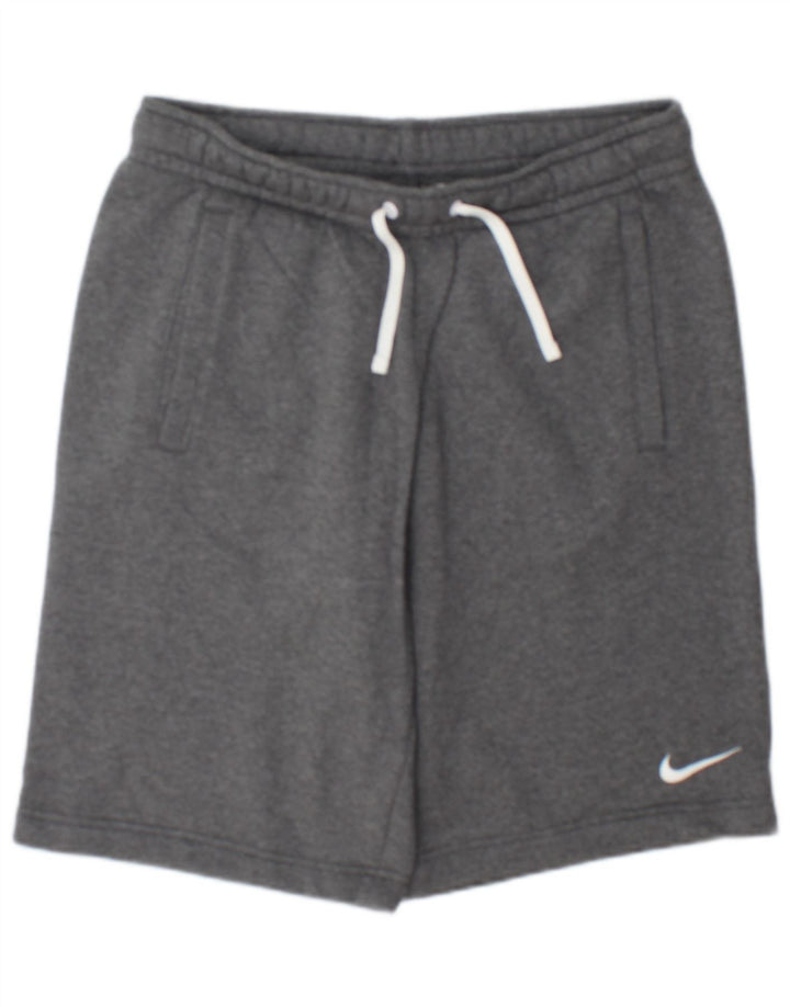 Ανδρικό αθλητικό σορτς Nike, βαμβακερό σε μεσαίο γκρι χρώμα