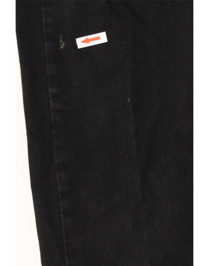 Ανδρικό τζιν Lee Regular Fit ίσιο W30 L32 μαύρο βαμβακερό