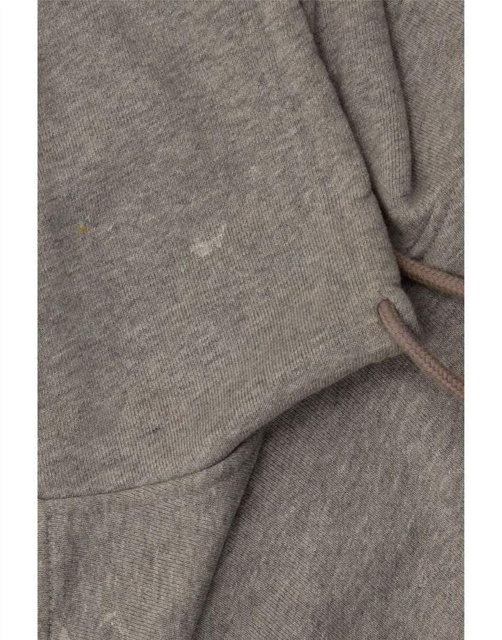 Adidas Γυναικείο Hoodie Jumper UK 14 μεσαίου γκρι βαμβακερό