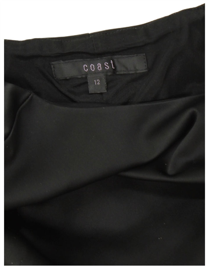 Γυναικείο αμάνικο φόρεμα COAST UK 12 Medium Black Acetate