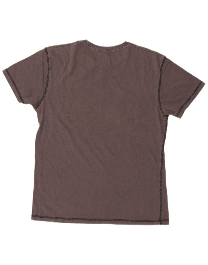 Hard Rock Cafe Ανδρικό T-Shirt Nice Graphic Top Medium Grey Cotton