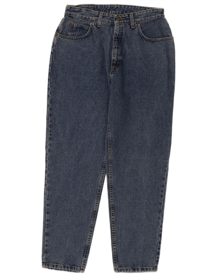 Γυναικείο ψηλό κωνικό τζιν LEE LEE W34 L29 Μπλε βαμβακερό