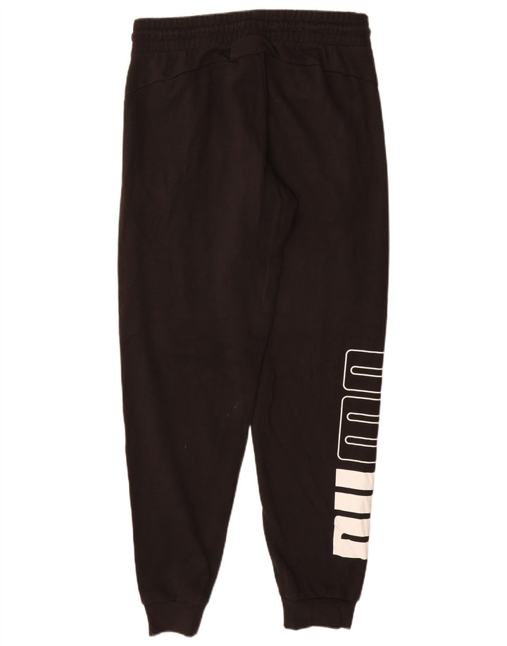 Ανδρική αθλητική φόρμα PUMA γραφική παντελόνι Joggers μεσαίο μαύρο βαμβακερό