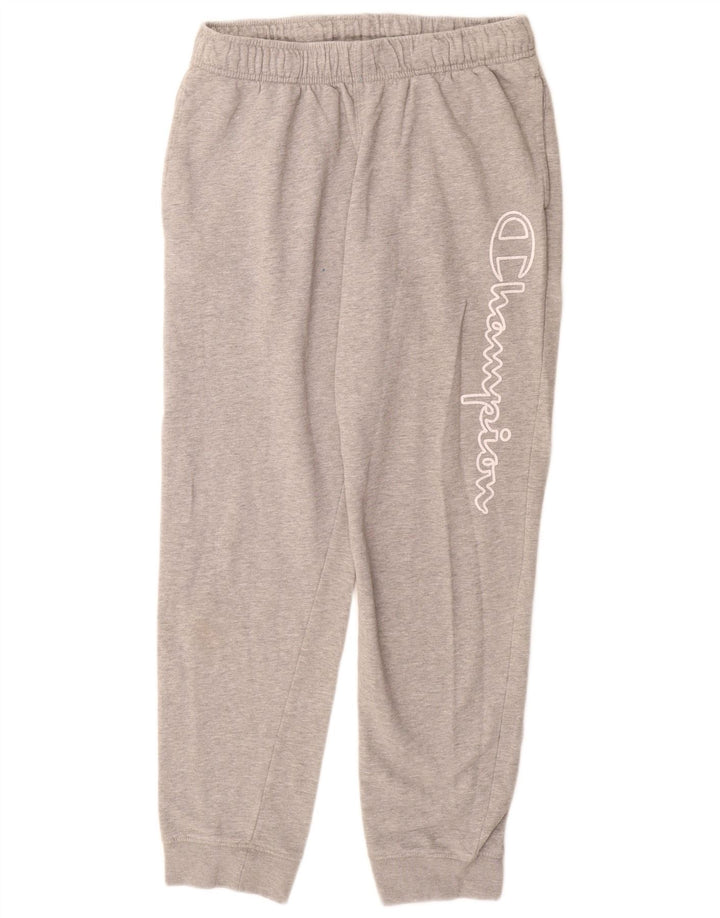 CHAMPION Γραφική αθλητική φόρμα Παντελόνι Joggers Large Grey