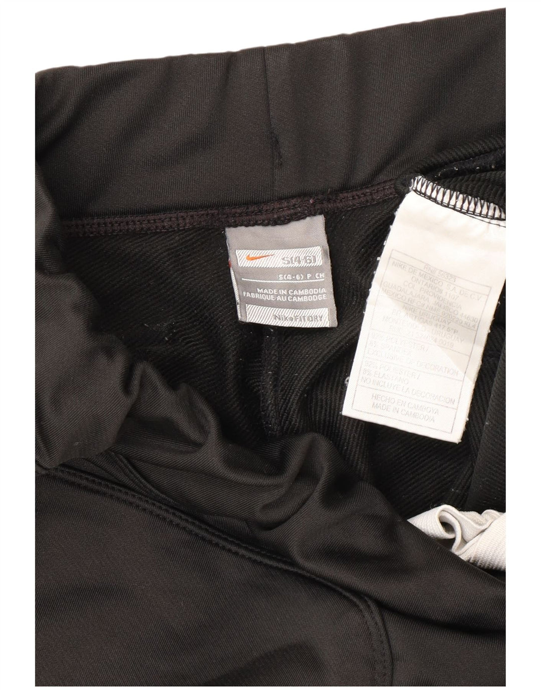 Γυναικείο βερμούδα αθλητικό σορτς NIKE US 4/6 Μικρό μαύρο πολυεστέρα