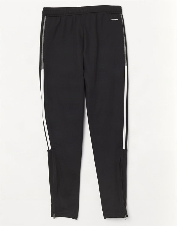 Ανδρικό παντελόνι αθλητικής φόρμας Adidas Aeroready Μεσαίο μαύρο πολυεστέρα