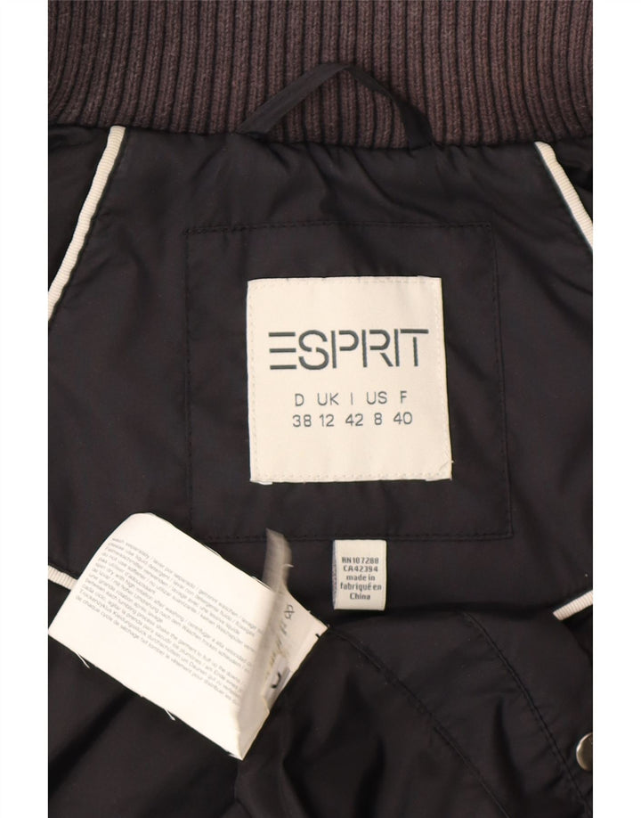 Esprit Γυναικεία επένδυση Gilet UK 12 Μεσαίου Μαύρου Πολυεστέρα
