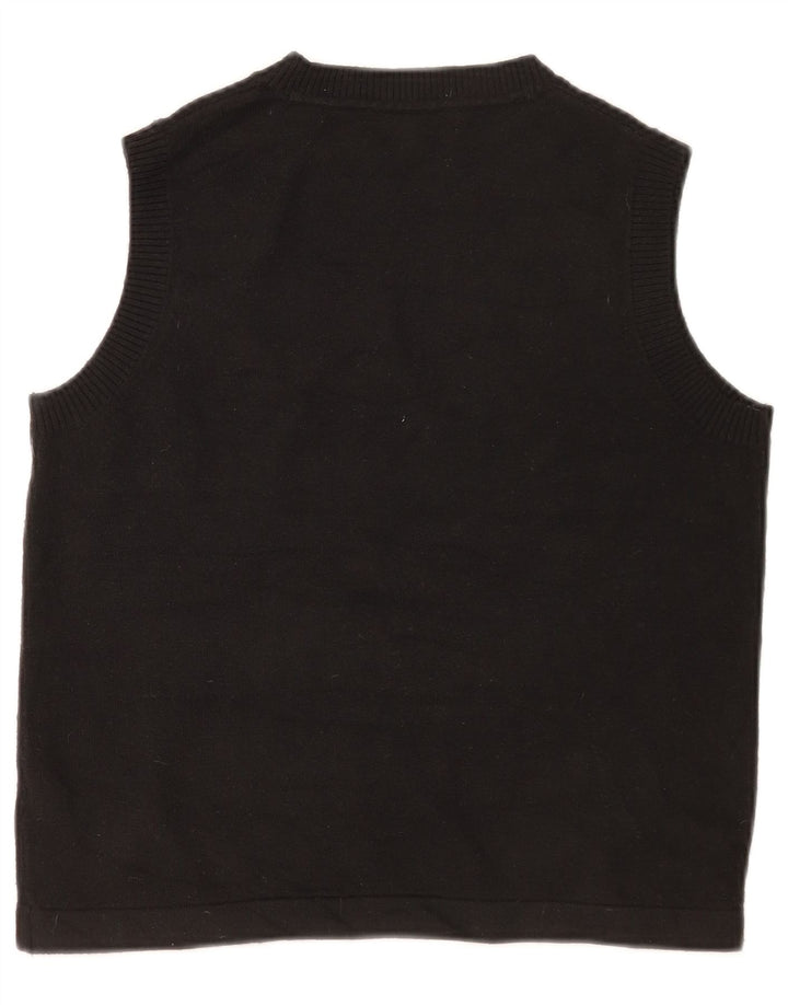 Marks & Spencer Γυναικείο γιλέκο Tank Top UK 14 Medium Black Polyester
