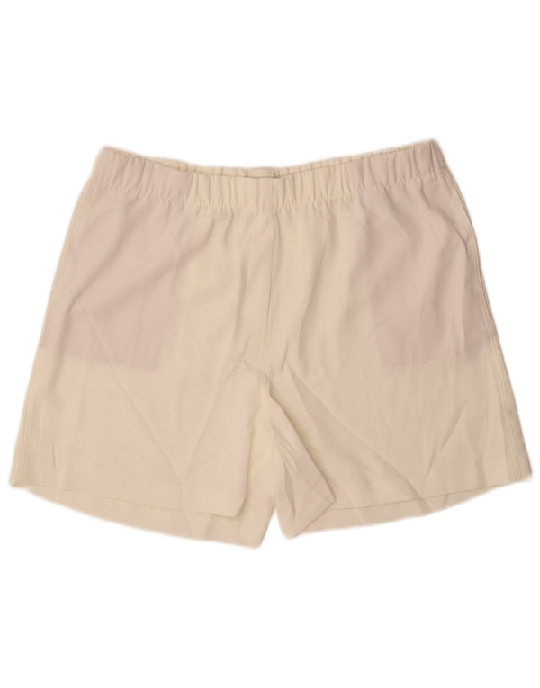 Marks & Spencer Γυναικείο σορτς Chino UK 18 XL W38 Off White Πολυεστέρας