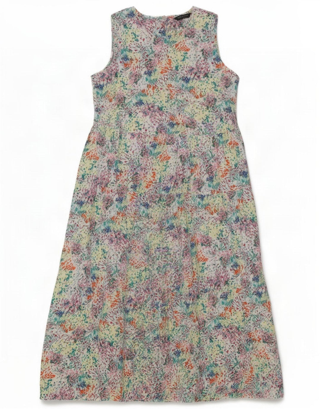 Marks & Spencer Γυναικείο Maxi Φόρεμα UK 14 Μεγάλο πολύχρωμο Floral
