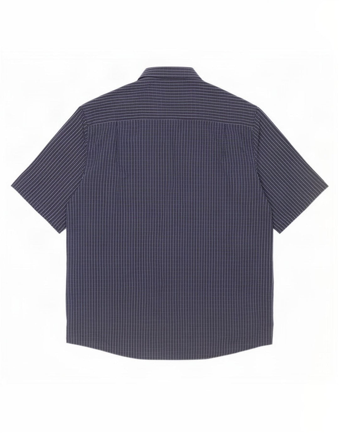 Ανδρικό κοντομάνικο πουκάμισο James Pringle 2XL Navy Blue Check Polyester