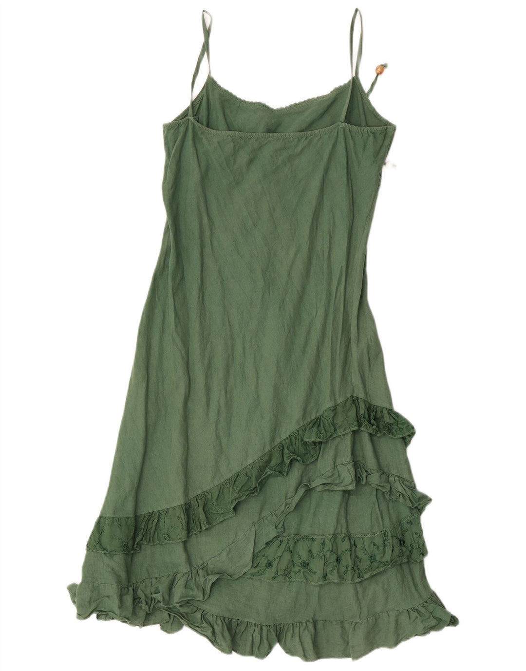 Vintage Γυναικείο Sundress UK 8 Small Green