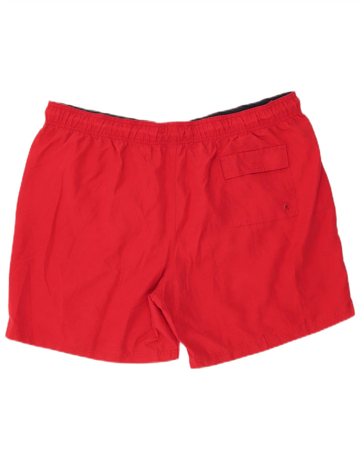 MARKS & SPENCER Mens Swimming Shorts 2XL Red Polyester
