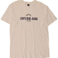 Ανδρικό γραφικό T-Shirt Levi's Top μεγάλο λευκό βαμβακερό