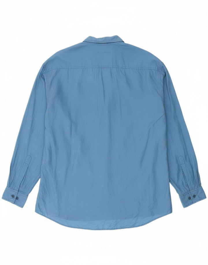 ARPINO Mens Shirt Size 39/40 Medium Blue