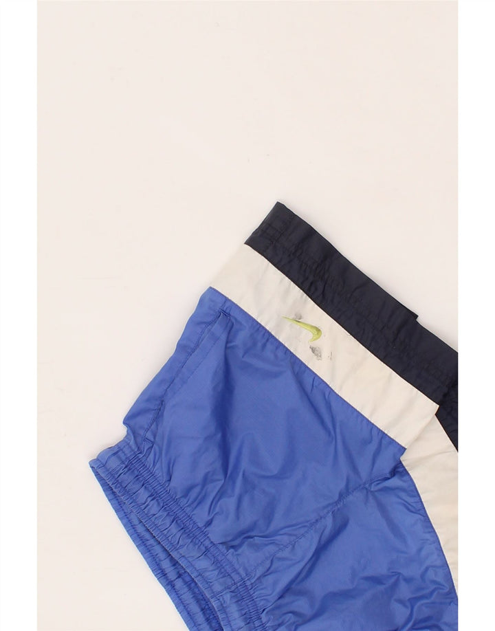 NIKE Boys Sport Shorts 5-6 Years Small Blue Polyester Vintage Nike and Second-Hand Nike from Messina Hembry 