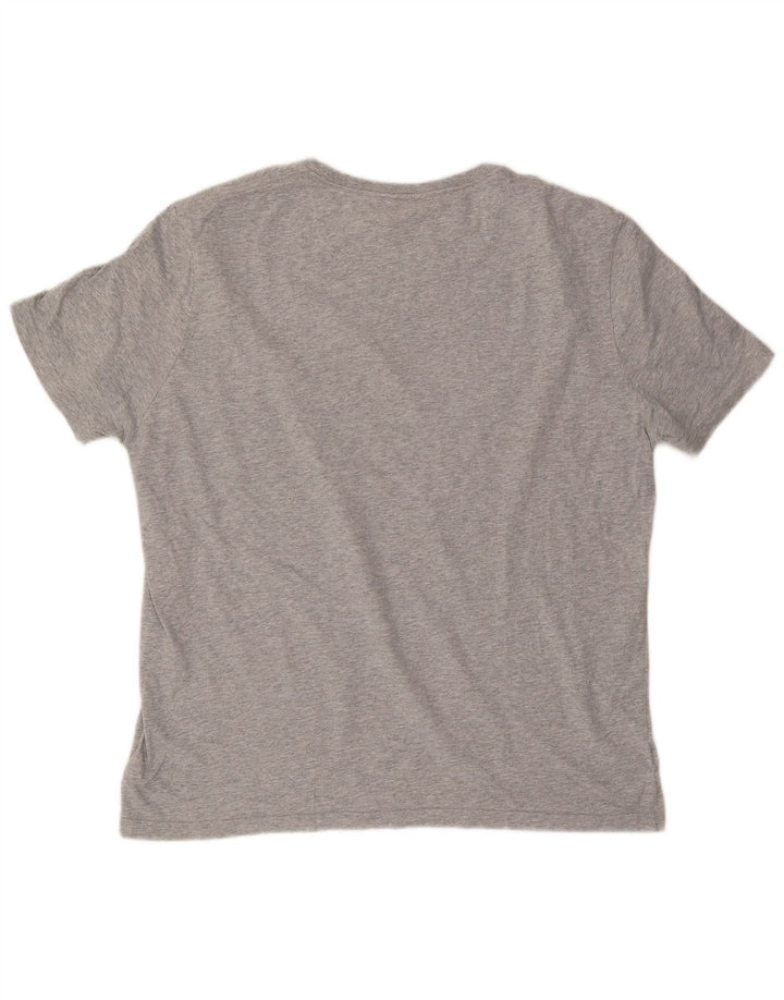 CANTERBURY Ανδρικό γραφικό μπλουζάκι τοπ 2XL βαμβακερό γκρι