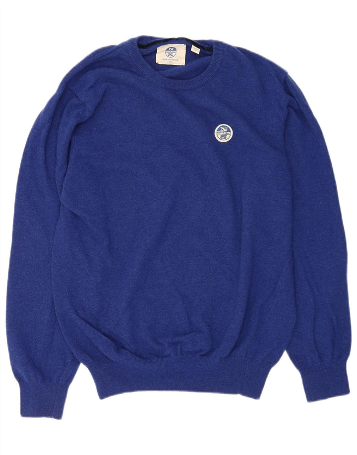 Ανδρικό πουλόβερ North Sails Crew Neck Jumper 2XL Blue Wool