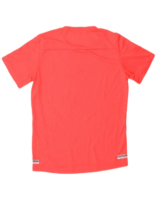 Ανδρικό γραφικό μπλουζάκι ADIDAS Climalite Top Small Red Polyester