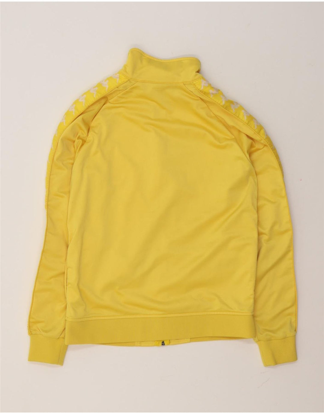 Ανδρική φόρμα με γραφικό φόρμα Kappa Top Jacket μεσαίου κίτρινου πολυεστέρα