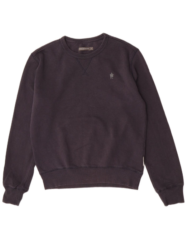 Ανδρικό φούτερ French Connection Jumper Μικρό Navy Blue από βαμβάκι