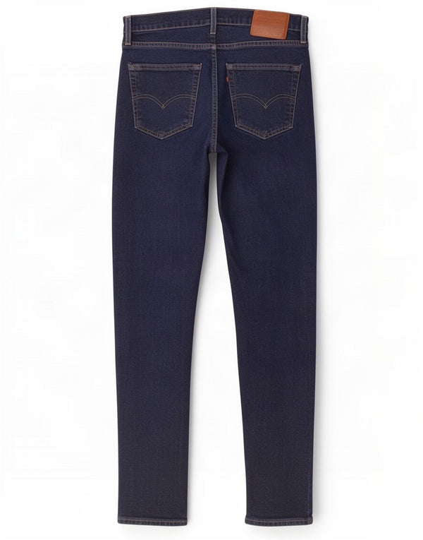 Levi's Mens 512 Slim Tapered Jeans W34 L34 Navy Blue Cotton