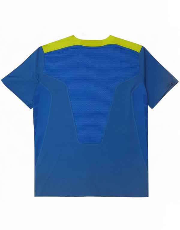 Ανδρικό T-Shirt Adidas Climacool Top Medium Blue Colourblock