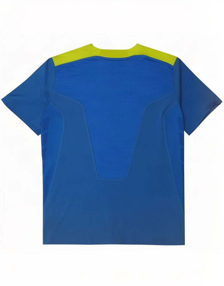 Ανδρικό T-Shirt Adidas Climacool Top Medium Blue Colourblock