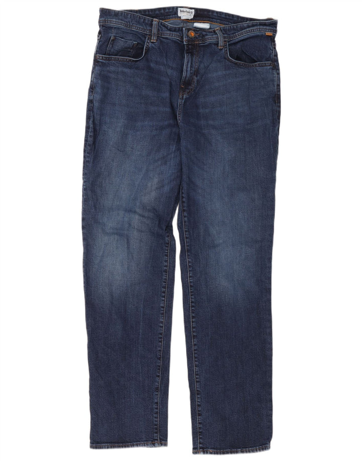 Ανδρικό τζιν Timberland ίσιο W36 L34 Navy Blue Cotton