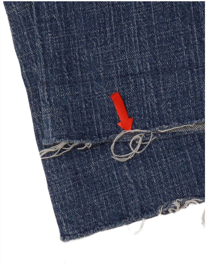 Γυναικείο ίσιο τζιν Levi's US 12 Large W30 L29 Μπλε βαμβακερό