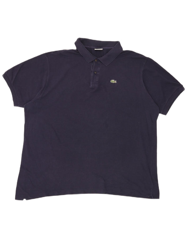 Ανδρικό πουκάμισο Polo Lacoste Νούμερο 8 3XL Navy Blue Βαμβακερό