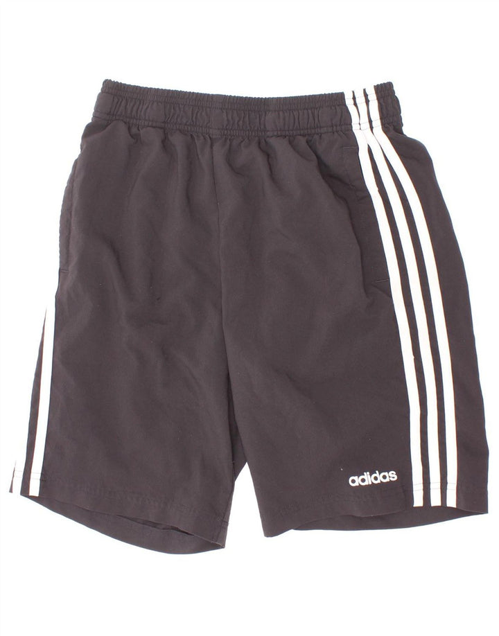 Adidas Boys Sport σορτς 13-14 ετών μαύρο πολυεστέρα
