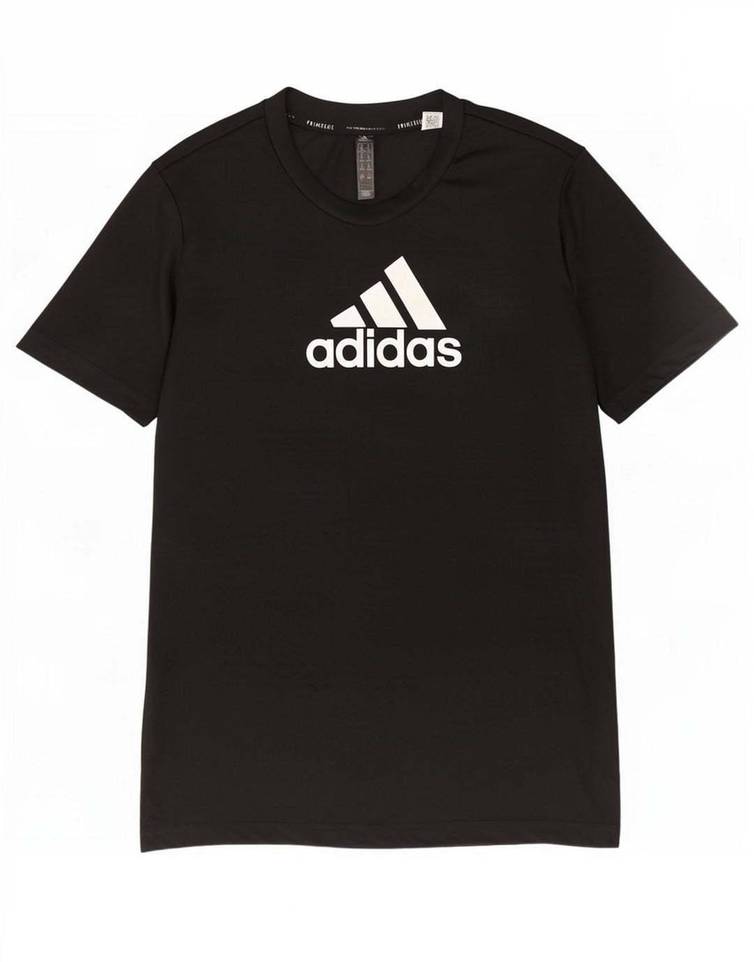 Γυναικείο γραφικό μπλουζάκι Adidas Top UK 12/14 Μεσαίο μαύρο πολυεστέρα