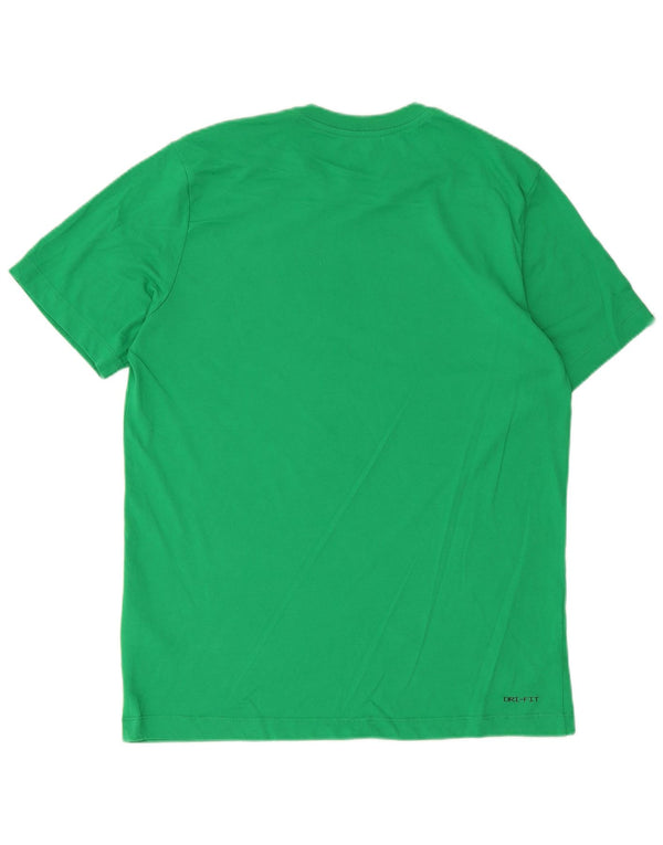 Jordan Ανδρικό T-Shirt Top Μεσαίο πράσινο βαμβακερό