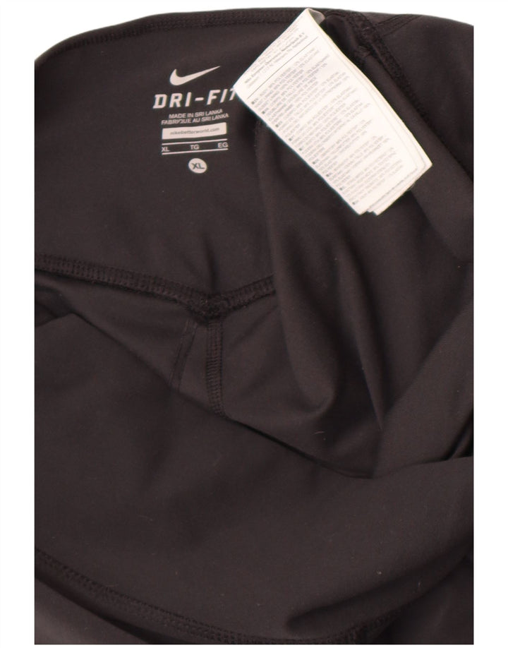 Γυναικείο κολάν Nike Dri Fit UK 18 XL Μαύρο πολυεστέρα