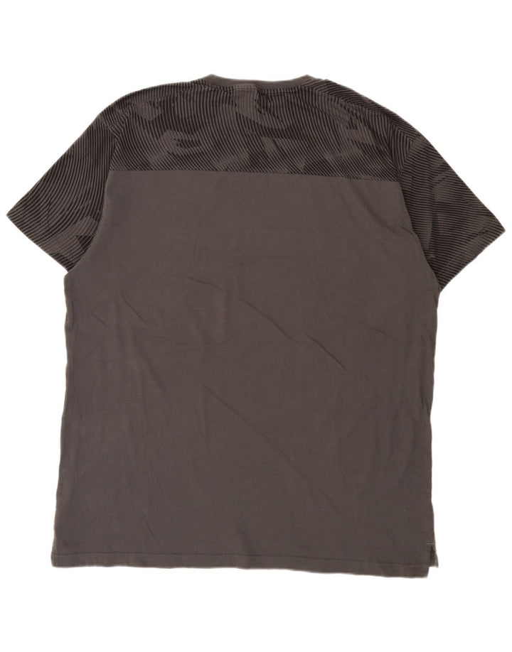 Ανδρικό T-Shirt Puma Top XL Γκρι γεωμετρικό