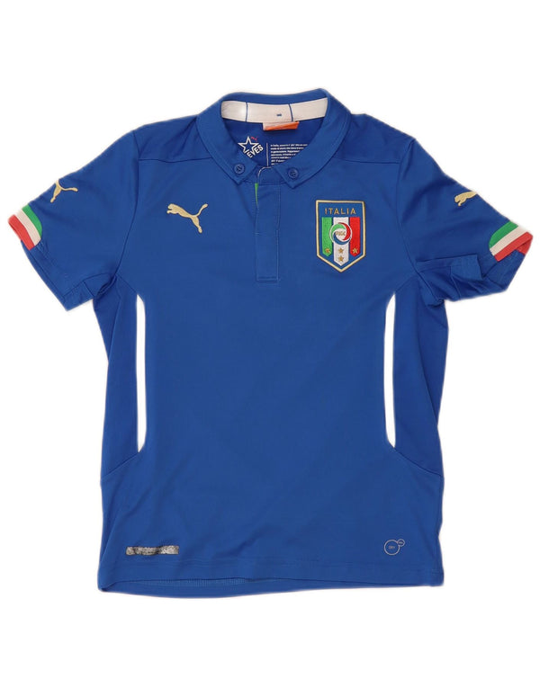 Μπλουζάκι PUMA Boys Italia Graphic Polo 9-10 Years Blue