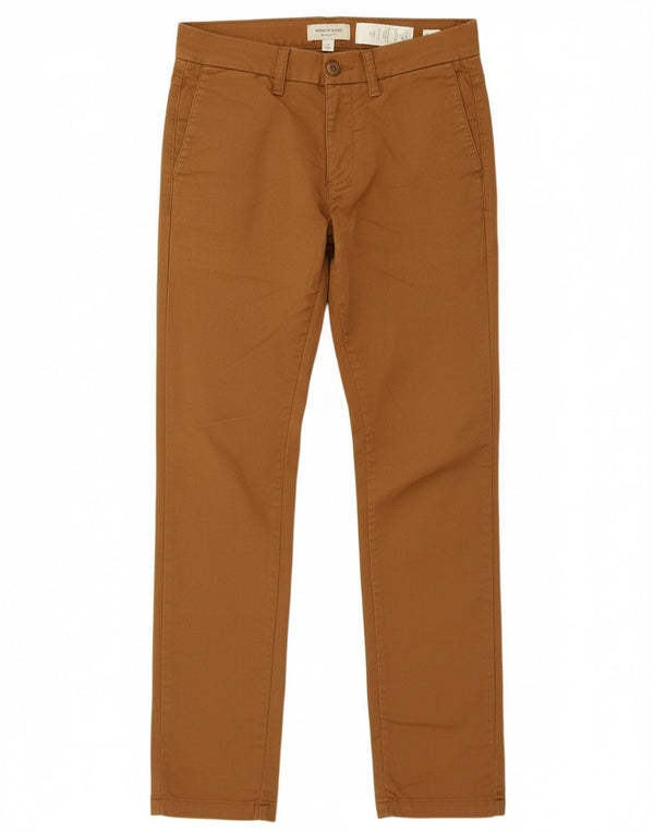 Carhartt Mens Sid Slim Chino Trousers W29 L32 Beige Cotton