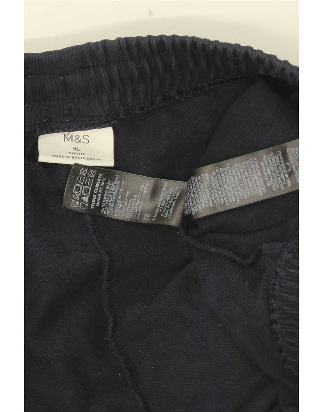 Ανδρική αθλητική φόρμα Marks & Spencer Παντελόνι XL Navy Blue Cotton