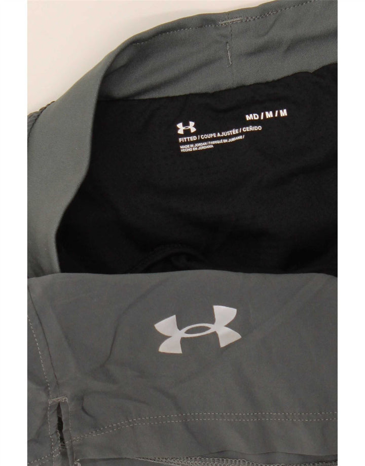 Under Armour Γυναικείο Αθλητικό Σορτς UK 12 Μεσαίου Γκρι Πολυεστέρας