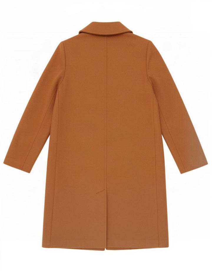 Zara Γυναικείο Ανοιχτό Πανωφόρι UK 10 Small Beige Polyester