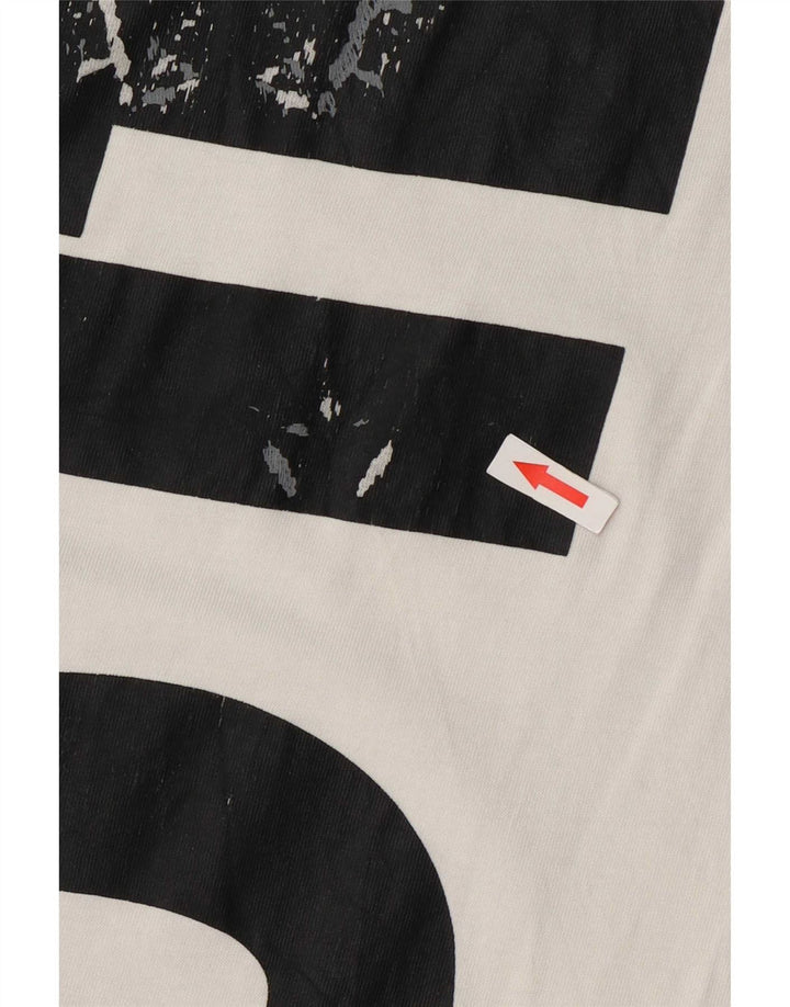 Ανδρικό γραφικό γιλέκο Nike XL Λευκό βαμβακερό